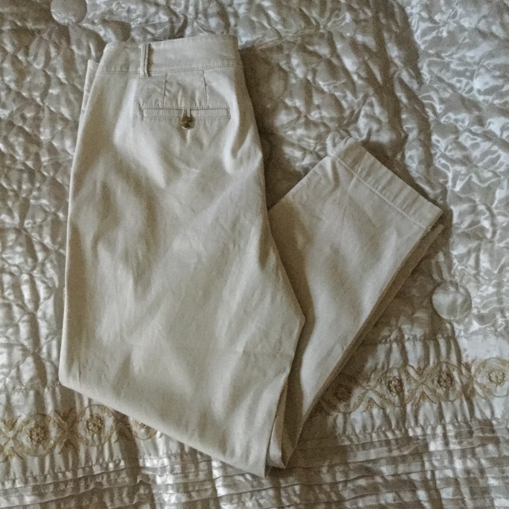 Talbots The weekend chino’s capris pants 10p